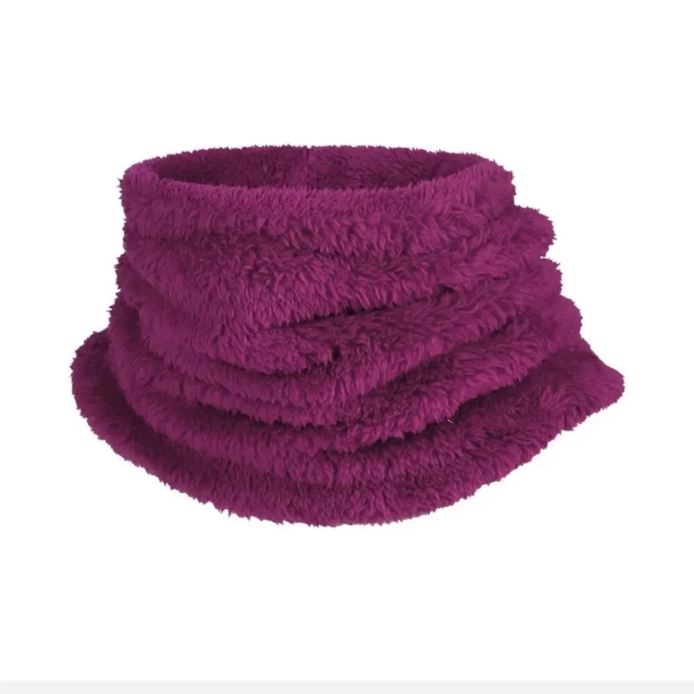 Winter Fleece Neck Warmer Gaiter Half Face Mask Men Women Windproof Ski Bandana